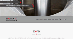 Desktop Screenshot of ecotex-web.com